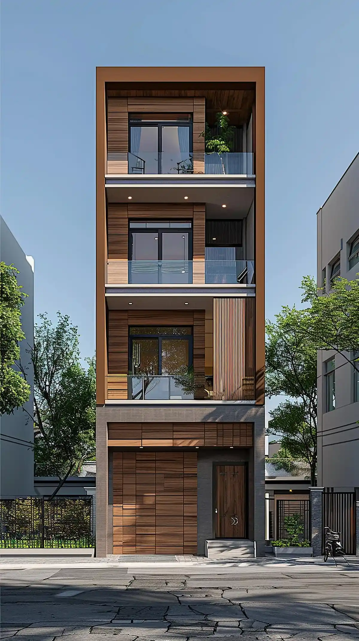 Desain Rumah Slender House